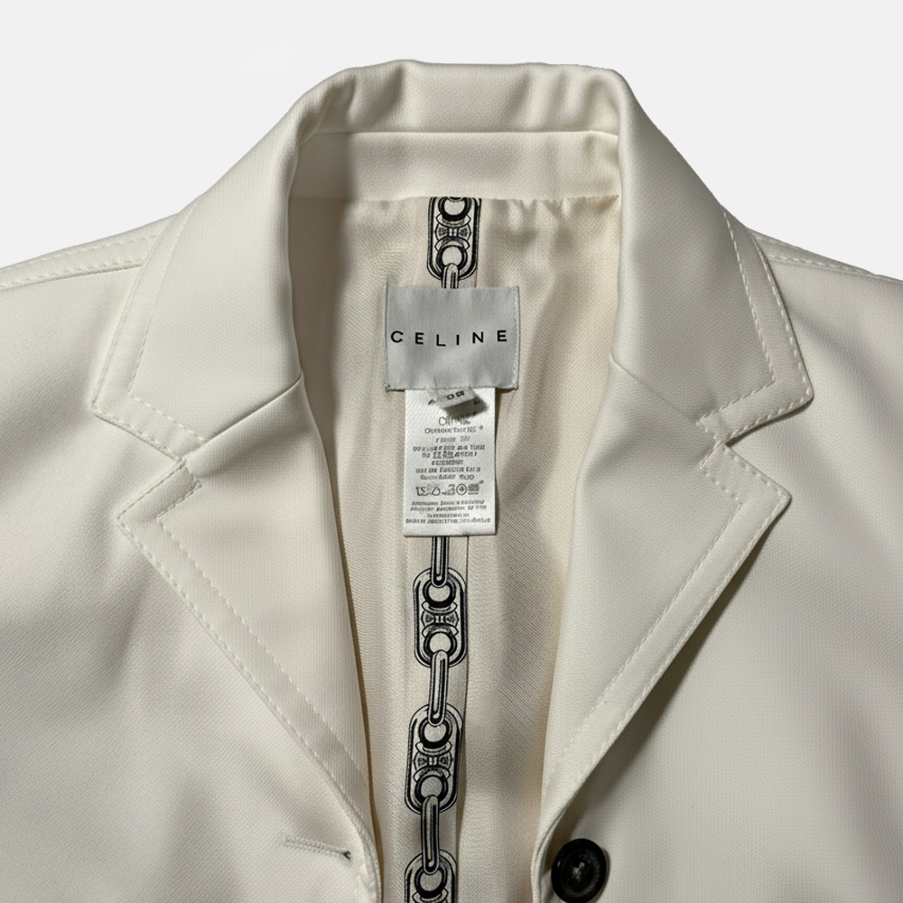 Super Flea Market+Celine+White Blazer+ Skirt+ Set+Alexandra Maria Lara2 (1)